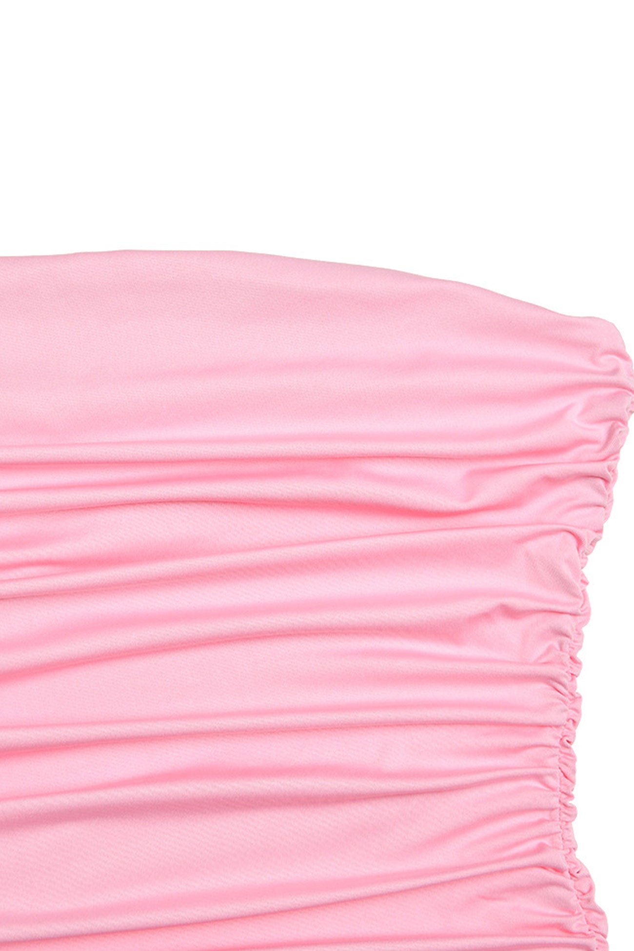 Ruched Fishtail Slit Dress InsStreet