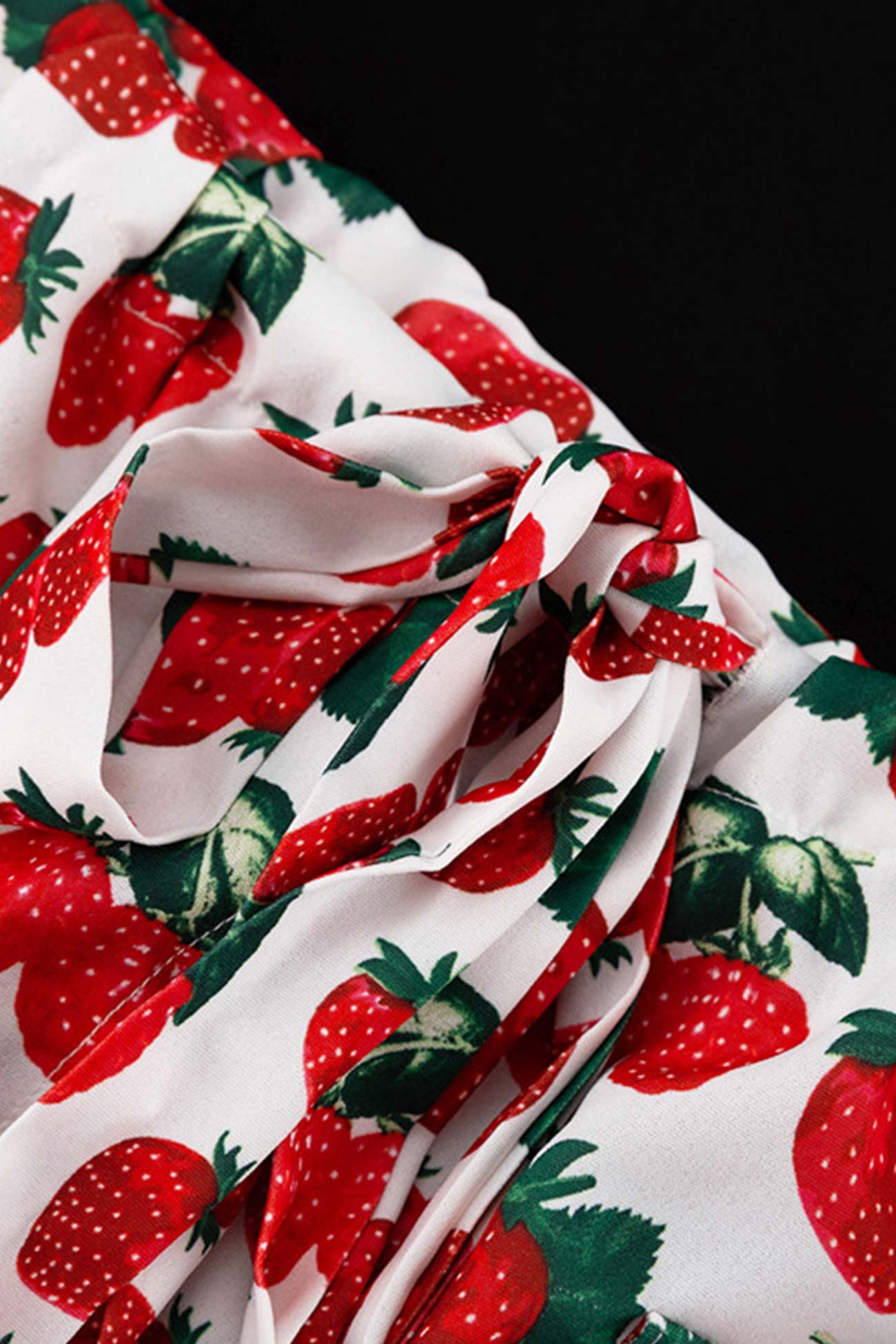 Strawberry Drop Shoulder Dress InsStreet