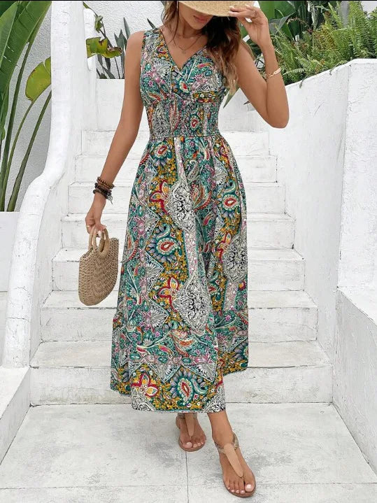 Casual Holiday Female Fashion Summer Boho Dress InsStreet