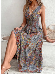 Casual Holiday Female Fashion Summer Boho Dress InsStreet