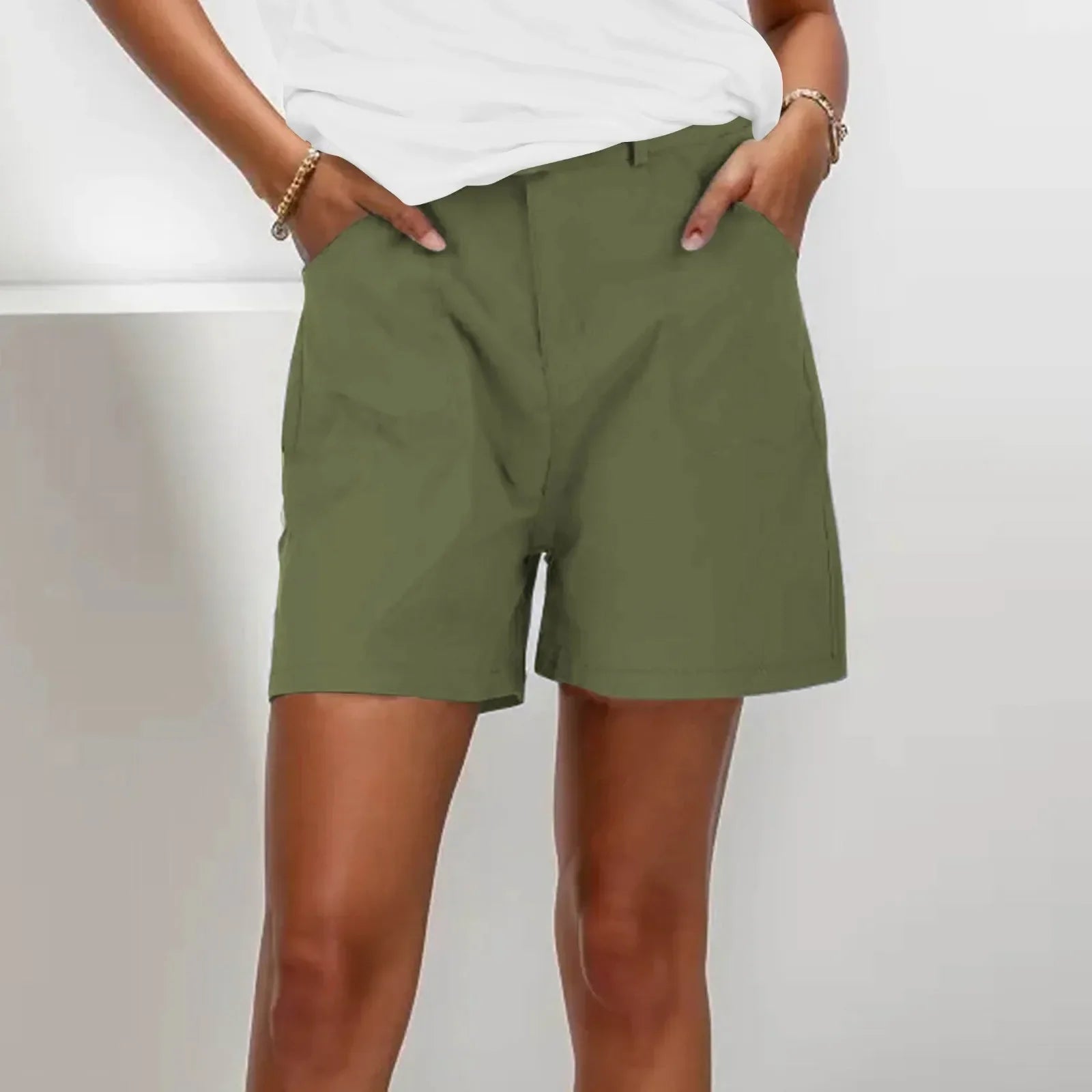 Summer Casual Chino Stretch Twill Regular Fit Hiking Short InsStreet