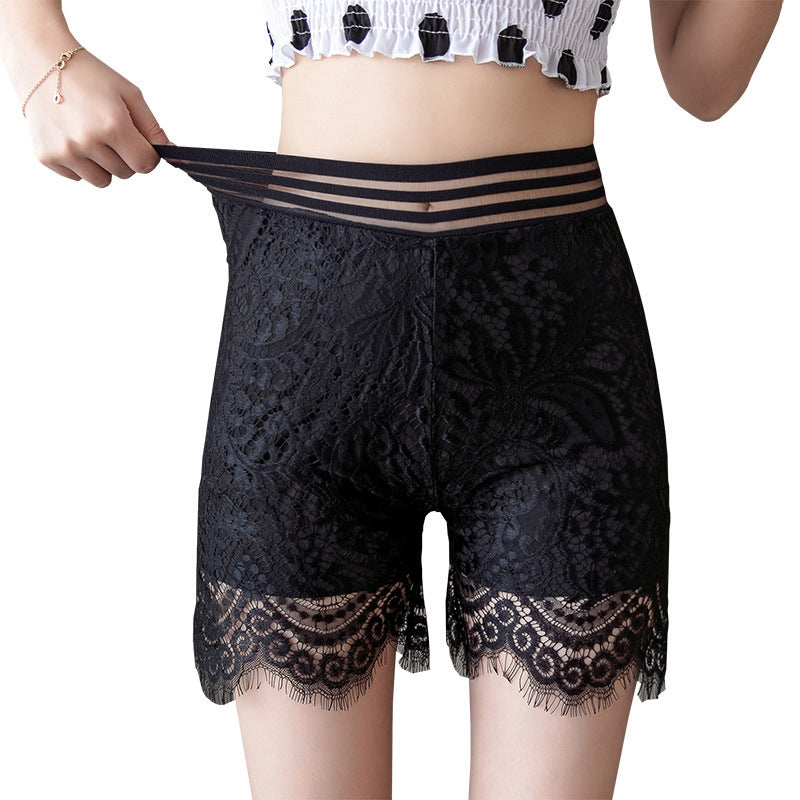 Female Lace Seamless Safety Short Pants InsStreet