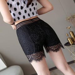 Female Lace Seamless Safety Short Pants InsStreet