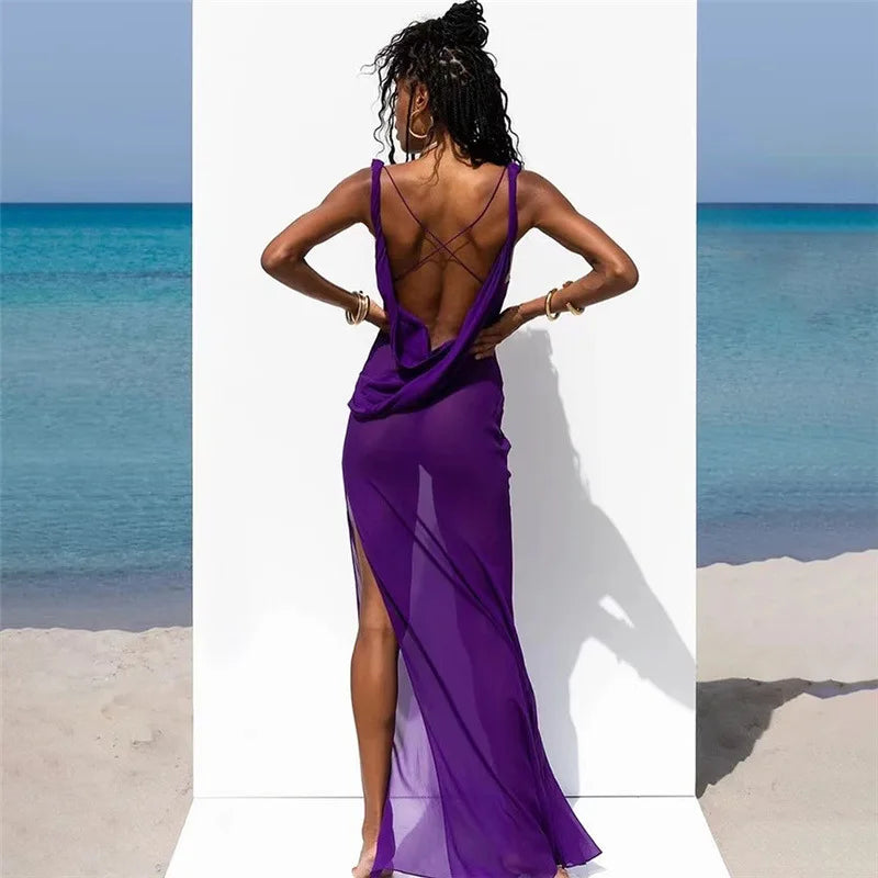 Holiday Beachwear Maxi Dress InsStreet