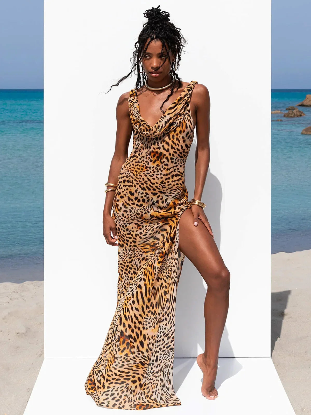 Holiday Beachwear Maxi Dress InsStreet