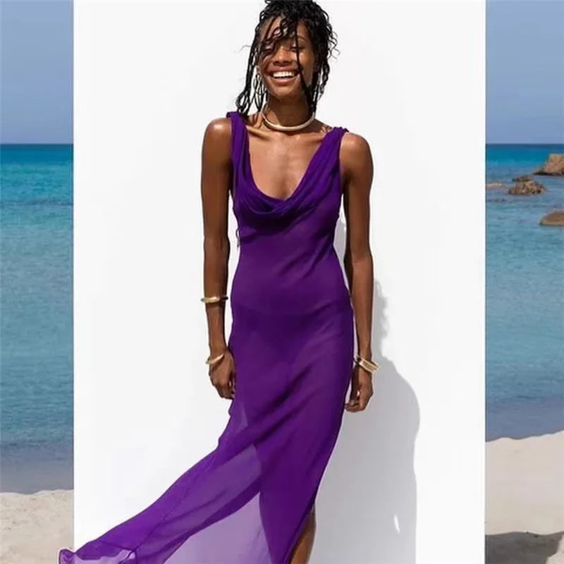 Holiday Beachwear Maxi Dress InsStreet