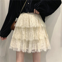 High Waist Elegant A Line Mini Skirts InsStreet