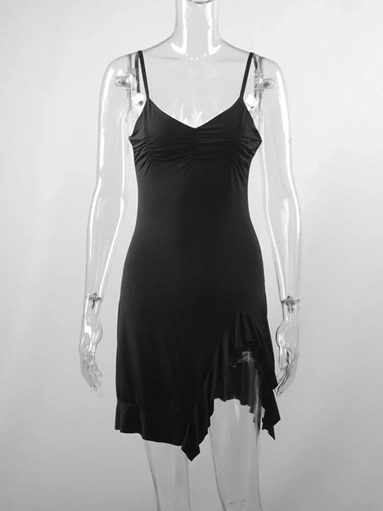 Vintage Cross Camis Mini Dress InsStreet