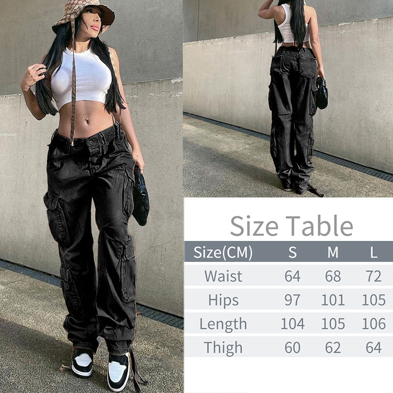 Y2K Baggy Streetwear Fairycore Cargo Pants InsStreet