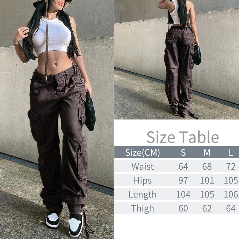 Y2K Baggy Streetwear Fairycore Cargo Pants InsStreet