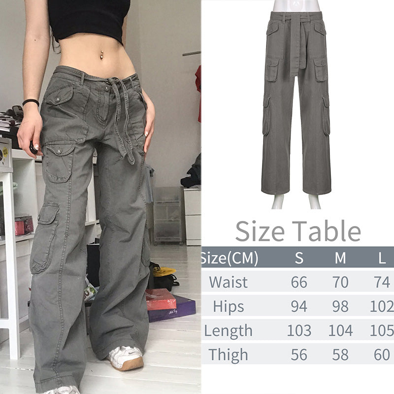 Y2K Baggy Streetwear Fairycore Cargo Pants InsStreet