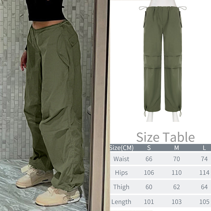 Y2K Baggy Streetwear Fairycore Cargo Pants InsStreet