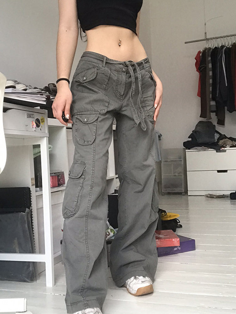 Y2K Baggy Streetwear Fairycore Cargo Pants InsStreet