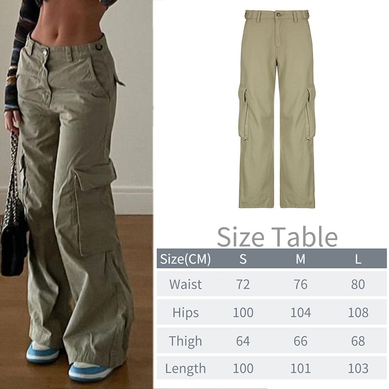 Y2K Baggy Streetwear Fairycore Cargo Pants InsStreet