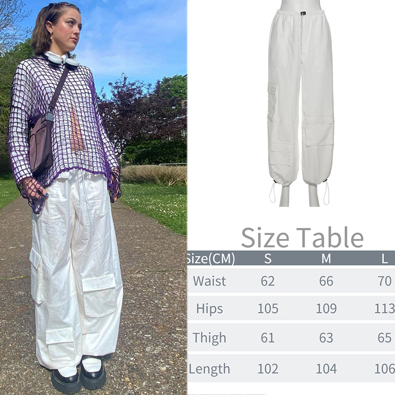 Y2K Baggy Streetwear Fairycore Cargo Pants InsStreet