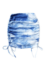 Smocked Tie Dye Skirt InsStreet