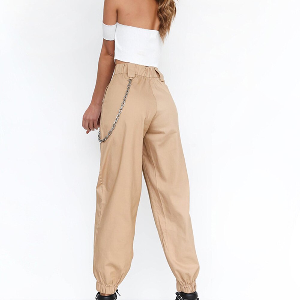 Chain Loose Pants Hip Pop Trousers Streetwear InsStreet