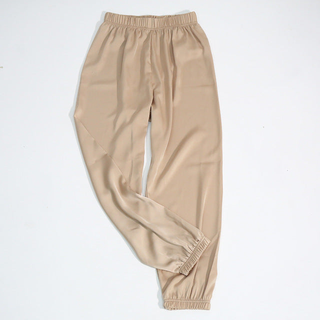 Satin Harem Pants InsStreet