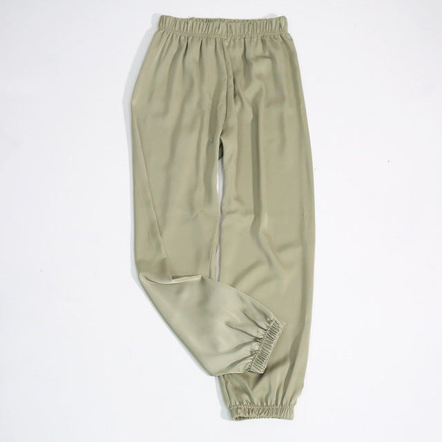 Satin Harem Pants InsStreet