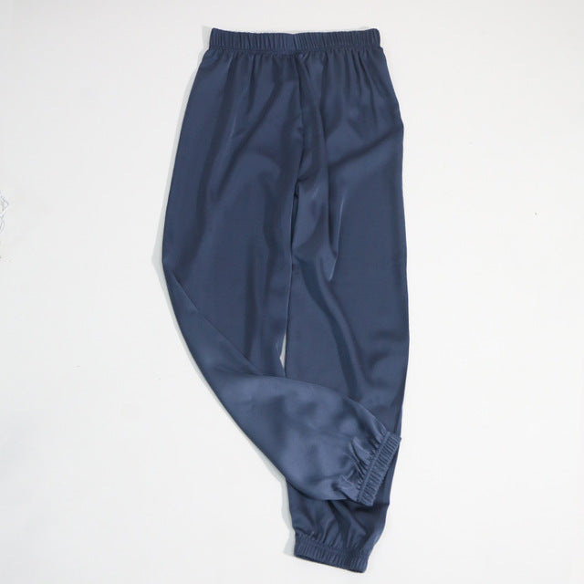 Satin Harem Pants InsStreet