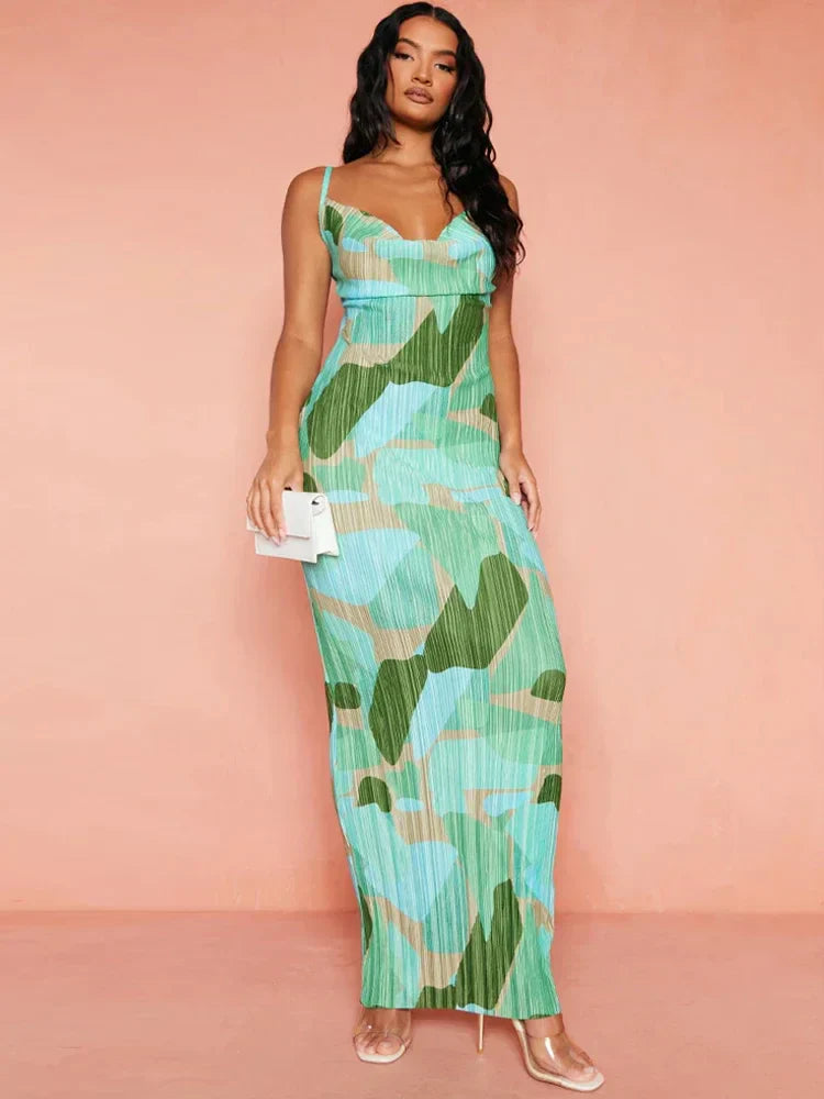 Party Club Evening Bodycon Long Maxi Dress InsStreet