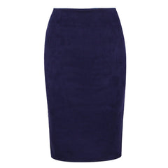 Solid Color Pencil Skirt InsStreet