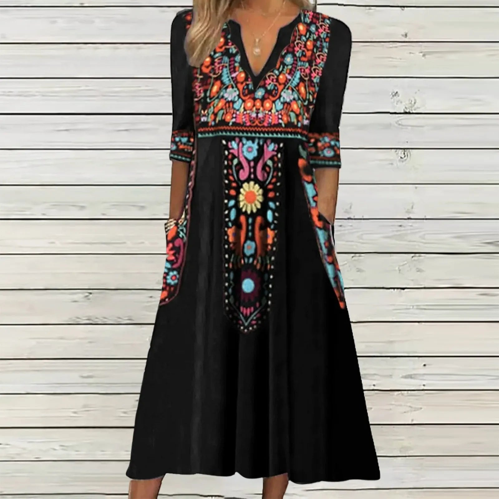 Casual Comfort Elegant Beach Summer Boho Dress InsStreet