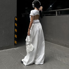 Hiphop Pockets Sweatpants Vintage Spice Girls InsStreet