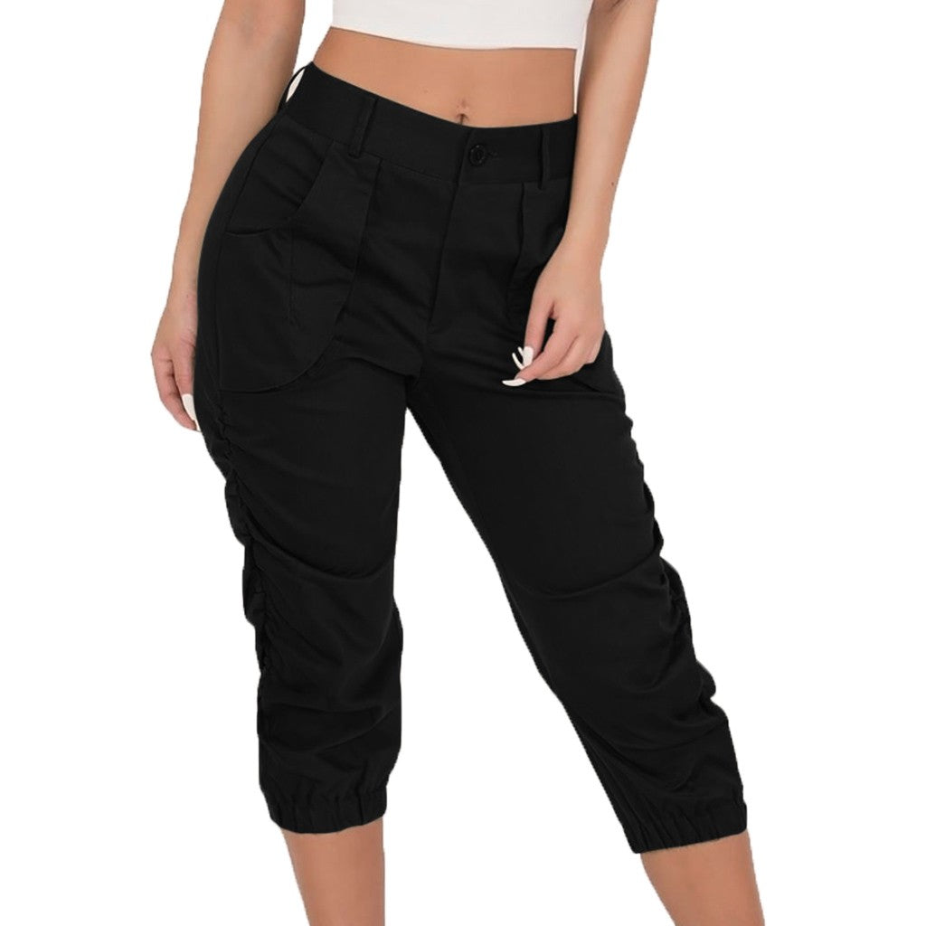 Relaxed-fit Cargo Capri Pant InsStreet