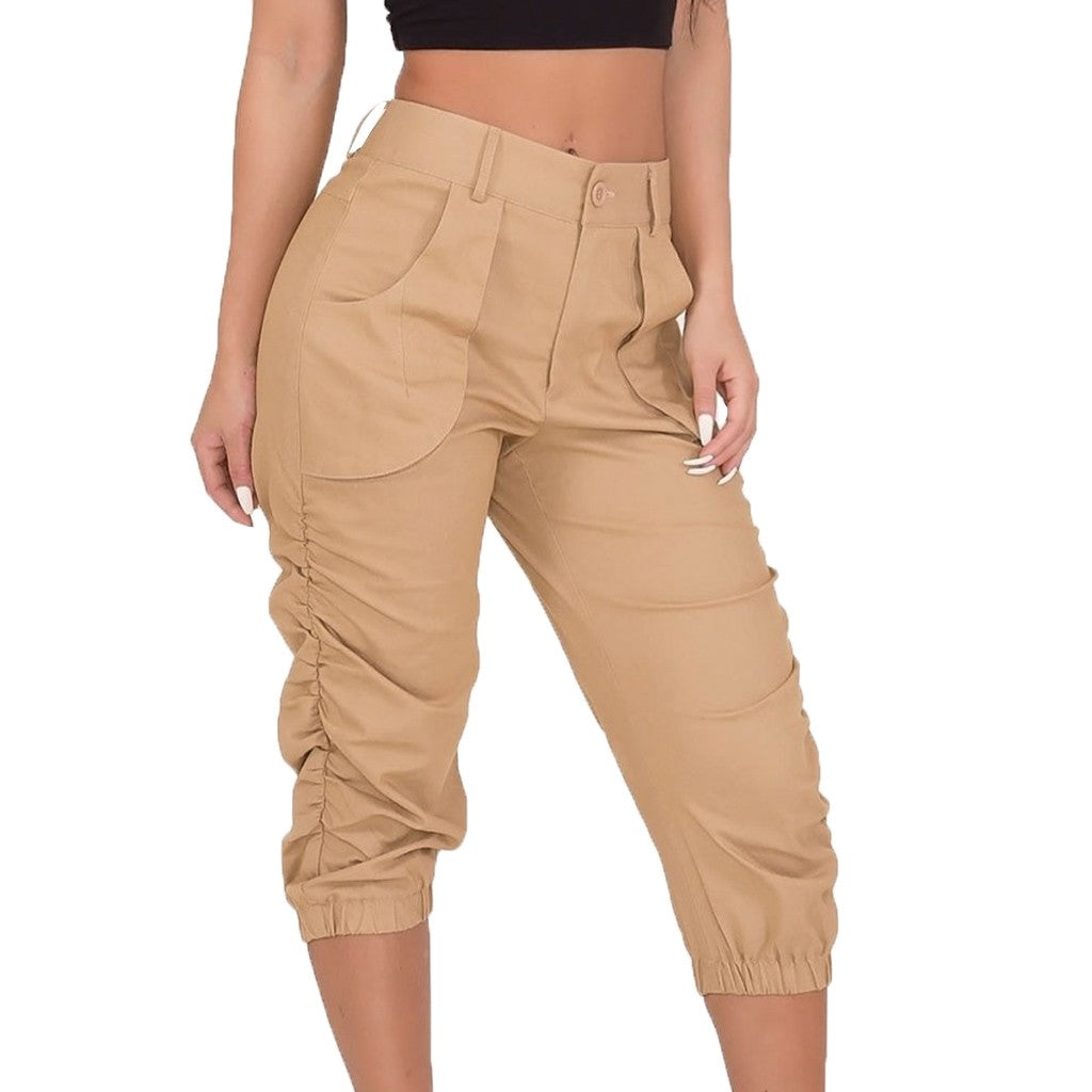 Relaxed-fit Cargo Capri Pant InsStreet