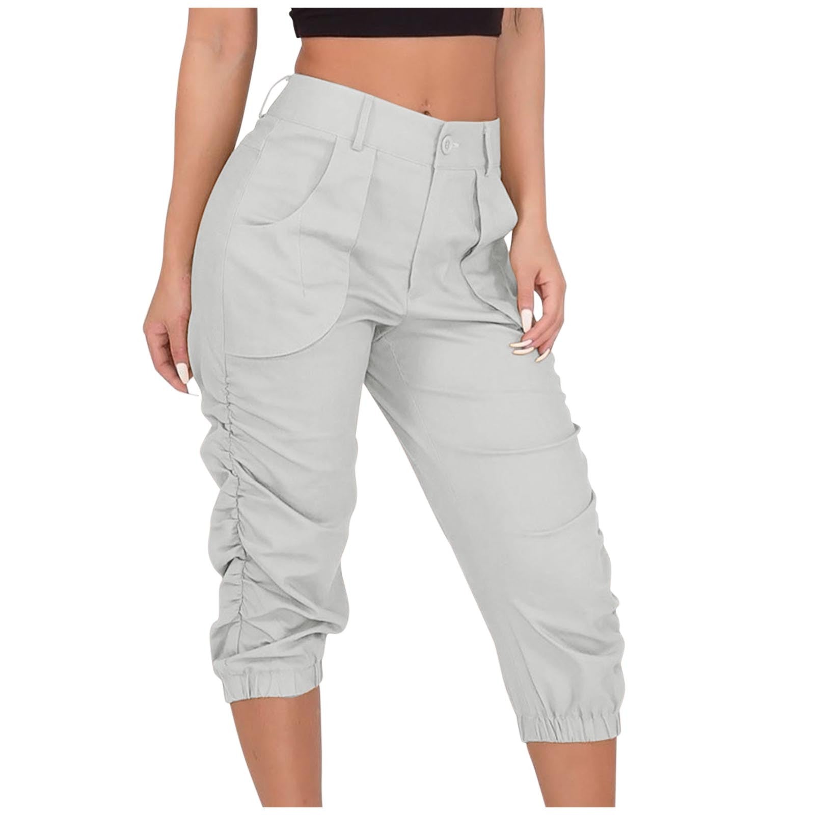 Relaxed-fit Cargo Capri Pant InsStreet