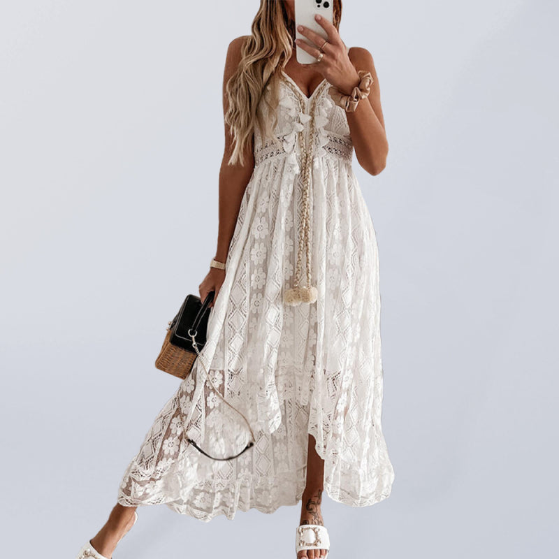 Lace Gown Slip for Elegant Women InsStreet