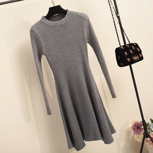 Irregular Hem Casual Dress InsStreet