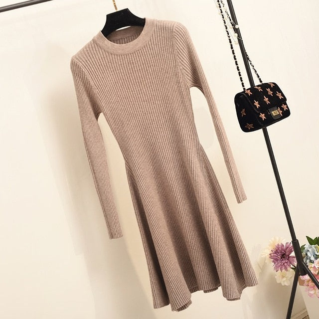 Irregular Hem Casual Dress InsStreet