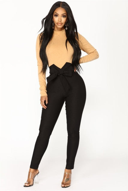 High Waist Casual Pants InsStreet