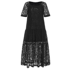 Fashion Lace Sexy Off Shoulder Vestidos Dress InsStreet