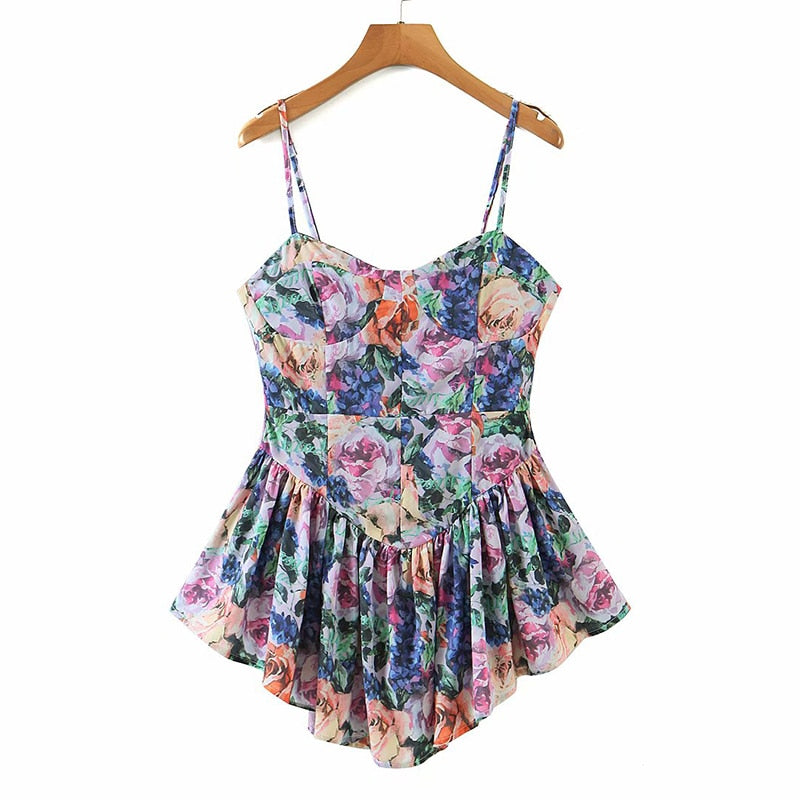 Chiffon Super-Short Holiday Beach Dress InsStreet