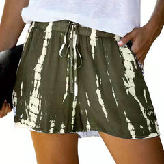 New Tie Dye Print Shorts InsStreet