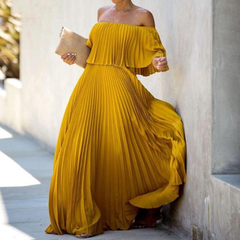 Long Sexy Strapless Maxi Dresses InsStreet