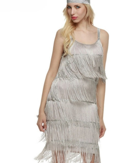 Vintage Gatsby Sequin Party Slip Sexy Dress InsStreet