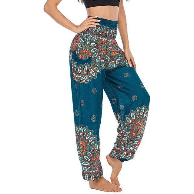 Casual Boho Vintage Wide Leg Pants InsStreet