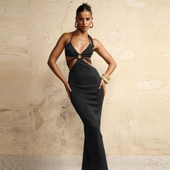 Sexy Backless Maxi Dresses InsStreet