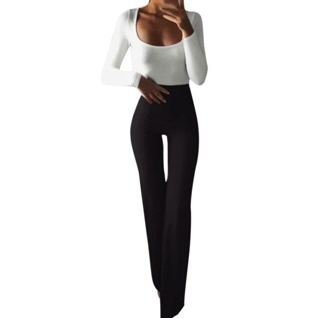 High Waist Slim Stretch Elasticity Pants InsStreet