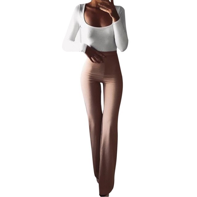 High Waist Slim Stretch Elasticity Pants InsStreet