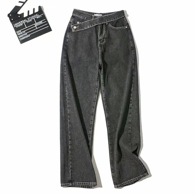 Femmale Black Blue Jeans InsStreet