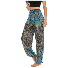 Floral Print Long Pants InsStreet