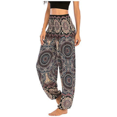 Floral Print Long Pants InsStreet