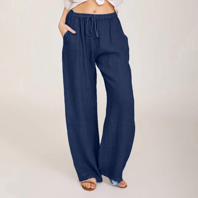 Wide Leg Lace-up Pants InsStreet