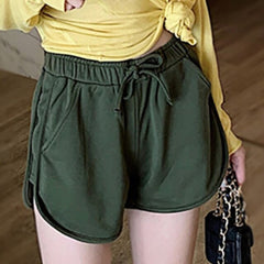 High Waist Korean Dolphin Shorts InsStreet