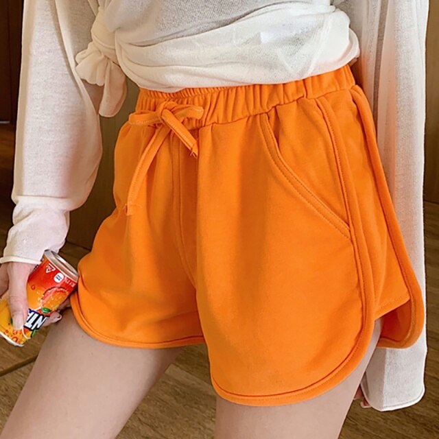 Women Elastic Pocket Shorts InsStreet